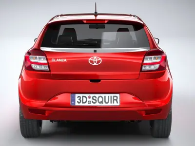 Toyota Glanza 2019 3D model
