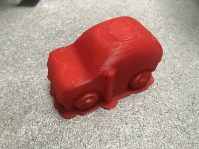 Kirby Car Mouthful Free 3D print model