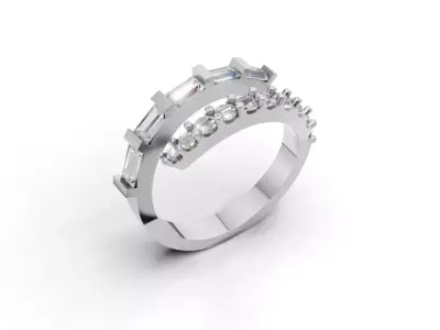 ring woman  3D print model 77