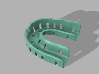 Dental Impression Tray 3D print model