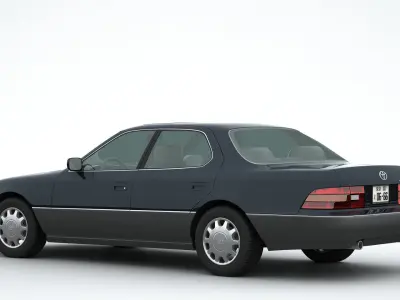 Toyota Celsior 1989 3D model