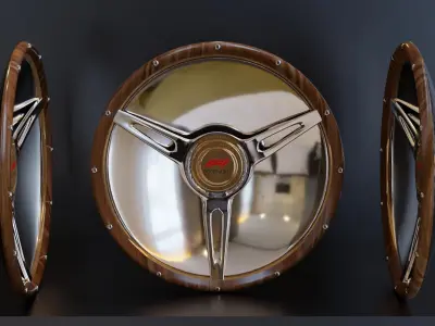 F1 Trophy - Australian GP Trophy Low-poly 3D model