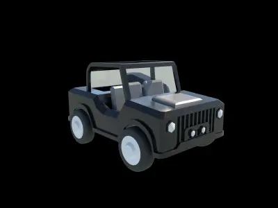 jeep car 3D model