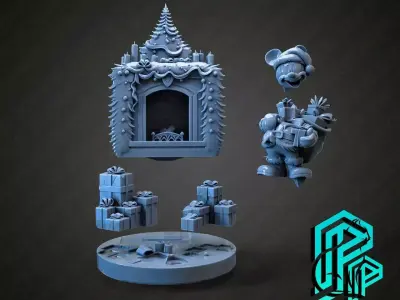 Christmas base 06 3D print model