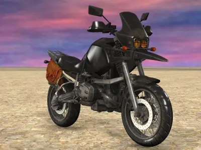 Sport Bike Vehicle 3D model