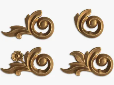 Appliques 01 P1 3D model