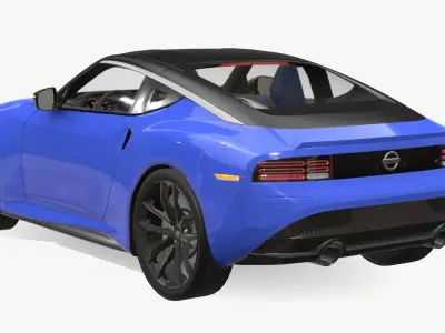 Nissan Z Low-poly 3D model
