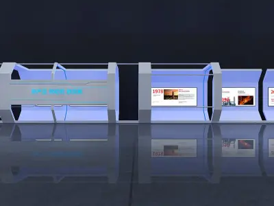 Technologymodeling Low-poly 3D model