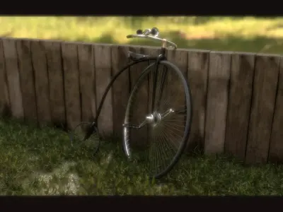 The Boneshaker 3D model