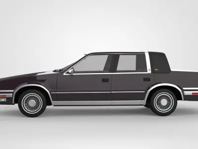 Chrysler New Yorker 1991 3D model