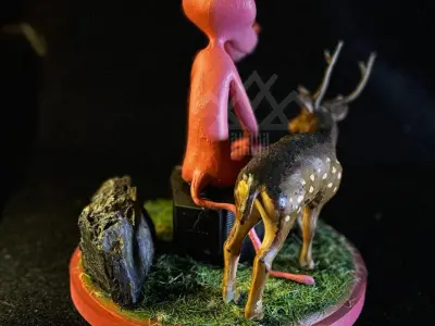 Pink Melancholy 3D print model