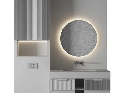 Luxury Bathroom 197 3D model