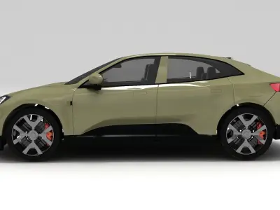 Polestar 4 2024  3D model