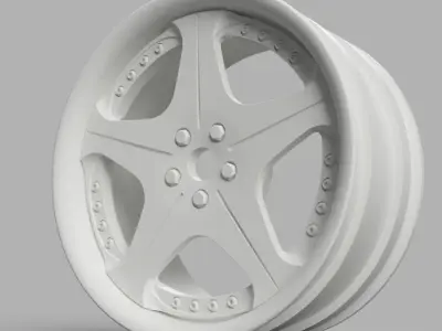 12MM HEX RC Wheels Leon Hardiritt Orden with and without tires 3D print model