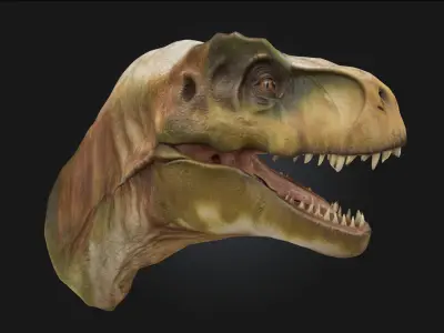 Tyrant Lizard King  Ferocious Dinosaur Model 3D model