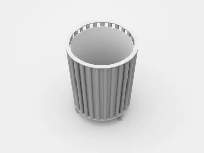 Trash Bin 3D model