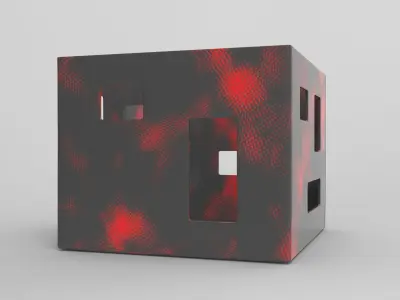 Forte Vase Low-poly 3D model