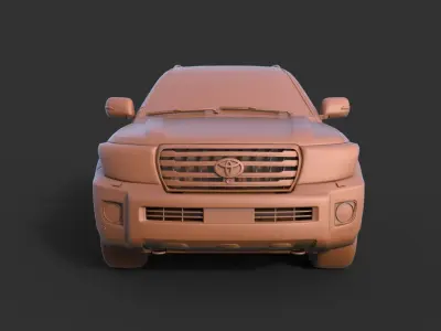 Toyota Land Cruiser 200 3D print model