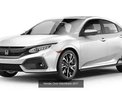 Honda collection 3D Model Pack