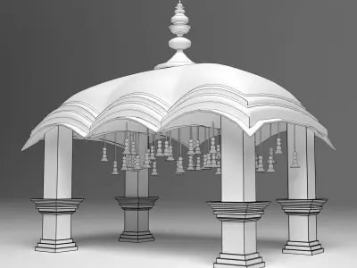 Indian Vedi 3D model