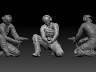 mechanic crew 3D print model