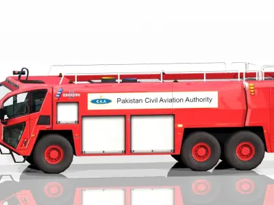 Low Poly Oshkosh Stryker 3000  Low-poly 3D model