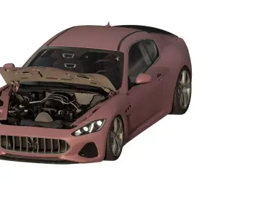 Maserati Granturismo 3D model