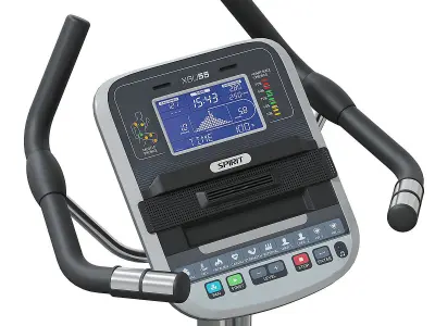 Spirit Exercise Bike BLENDER 3D Model Cycles 3D model