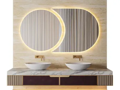Luxury Bathroom 71 3D model