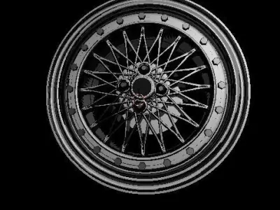 1 to 24 scale car rims 3D print model purchase