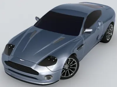 Aston Martin V12 Vanquish 3D model
