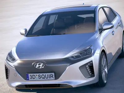 Hyundai Ioniq Electric 2018 3D model