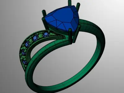 Ring dp 9 3D print model