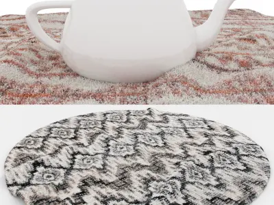 Rugs No 905 Low-poly 3D model