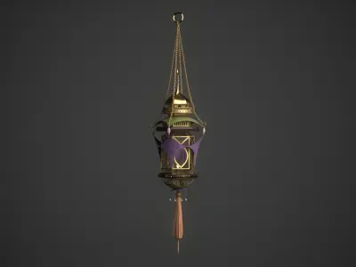 Lantern - Fanoos 3D model