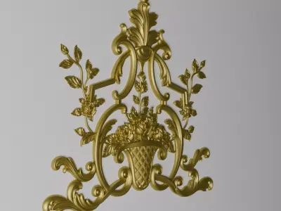 furniture 3d model cnc decor 3D model buy