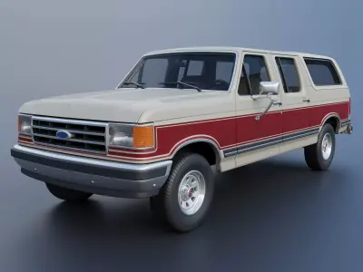 Bronco Centurion Classic C-150 1987 3D print model