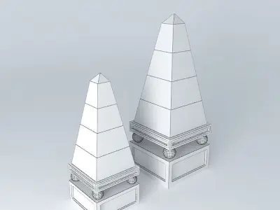 classic object classic garnish Free 3D model