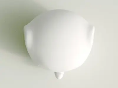  Daan Cute Elephant Ornament Figurine Free 3D model