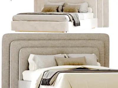 Voyage Royal Bed Italy 3D model