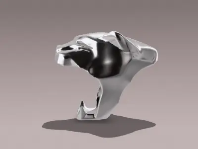 Panther ring 3D model