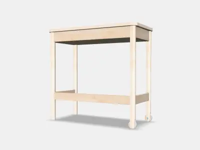 RONNINGE Trolley Low-poly 3D model