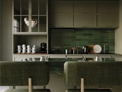 Interior - Kitchen - 021024 3D model