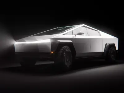 CYBERTRUCK Tesla 2024 3D model