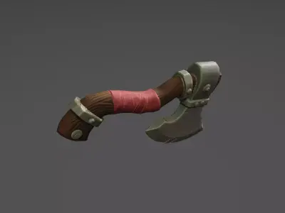 Stylized Axe 3D model