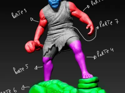 Simba - collectible 3D print model