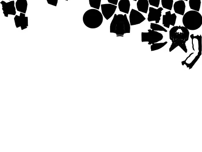 Leopard in wild 3D model