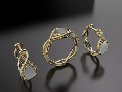 Hollow set  3D print model