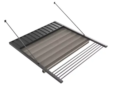 Motorized Pergola 1 3D model
