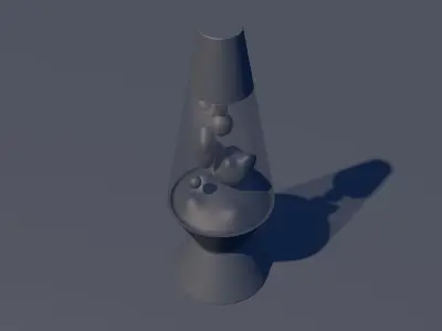 Lava Lamp 3D model